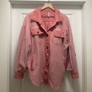 Free People Ruby Oversized Shirt Jacket